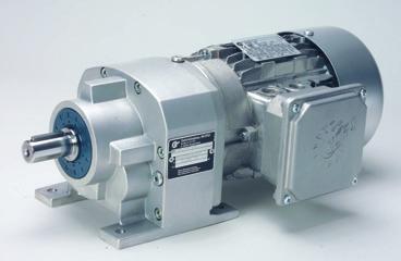 Aluminiowa obudowa odlewana ciśnieniowo Wielkości 5 kw 0,12 9,2 Nm 90 660 i 3,55 :1 70 :1