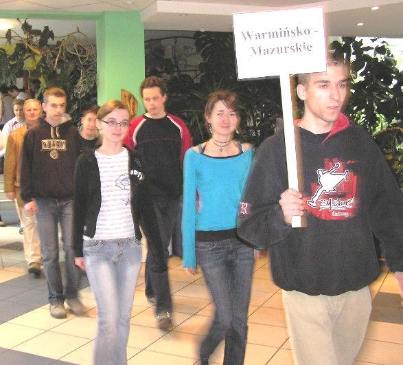 Nasi reprezentanci na Ogólnopolskiej Olimpiadzie MłodzieŜy 2007 w Głuchołazach Reprezentację