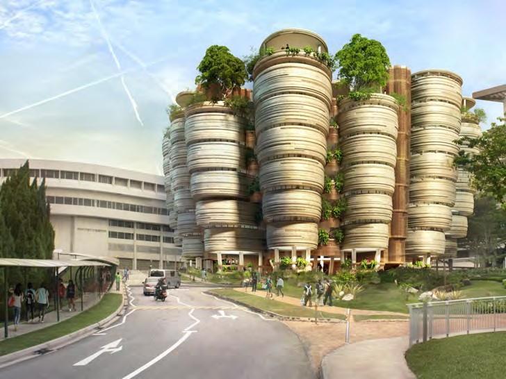 Nanyang Technological University Learning Hub, Singapur. Projekt: Heatherwick Studio, 2015. il. 52.