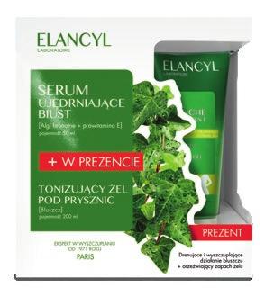Zestaw zawiera: Serum ujędrniające biust 50 ml + PREZENT Tonizujący żel pod prysznic 200