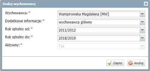 Wprowadzanie danych jednostki sprawozdawczej Dane z sekcji Charakterystyka formularza pojawiają się na karcie Charakterystyka. Można je modyfikować za pomocą przycisku Zmień.