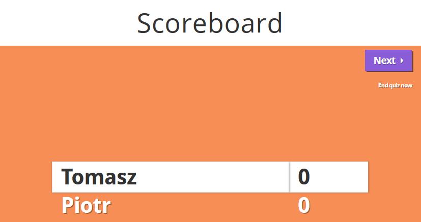 Kahoot -