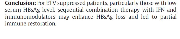 FRI-325 94 chorych HBeAg +, leczonych przez 48 tyg ETV z efektem w postaci serokonwersji HBe/anty- HBe i HBV DNA< 1000 kopii/ml zrandomizowano: