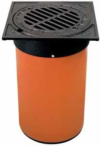 TELESCOPIC COVER WITH GRATE 05.600.5/0 Obciążenie Load Нагрузка 0 t X D00 7 Lp. No.