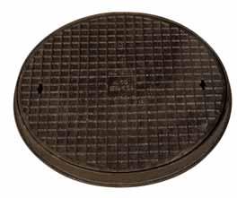 ROUND MANHOLE DN 600 ACC. PN-EN Klasa włazu Manhole class Класс люка A5 B5 C D00 H (mm) 50 5,9 0,5 7,5 CURB INLET C 05.60. Obciążenie Load Нагрузка 5 t 75, Lp.