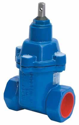 THREADED GATE VALVE WITH GUMMED WEDGE ŻELIWO SFEROIDALNE GJS DUCTILE CAST IRON GJS СФЕРОИДАЛЬНЫЙ ЧУГУН КЛАССА GJS.900.