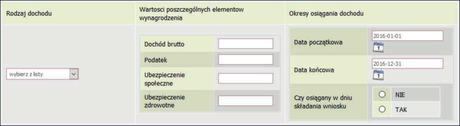 DOCHODY Z ZAGRANICY W przypadku osiągania dochodów poza granicami Rzeczpospolitej Polskiej, dokonaj ich przeliczenia na podstawie średniego kursu waluty, ogłaszanego przez Prezesa Narodowego Banku