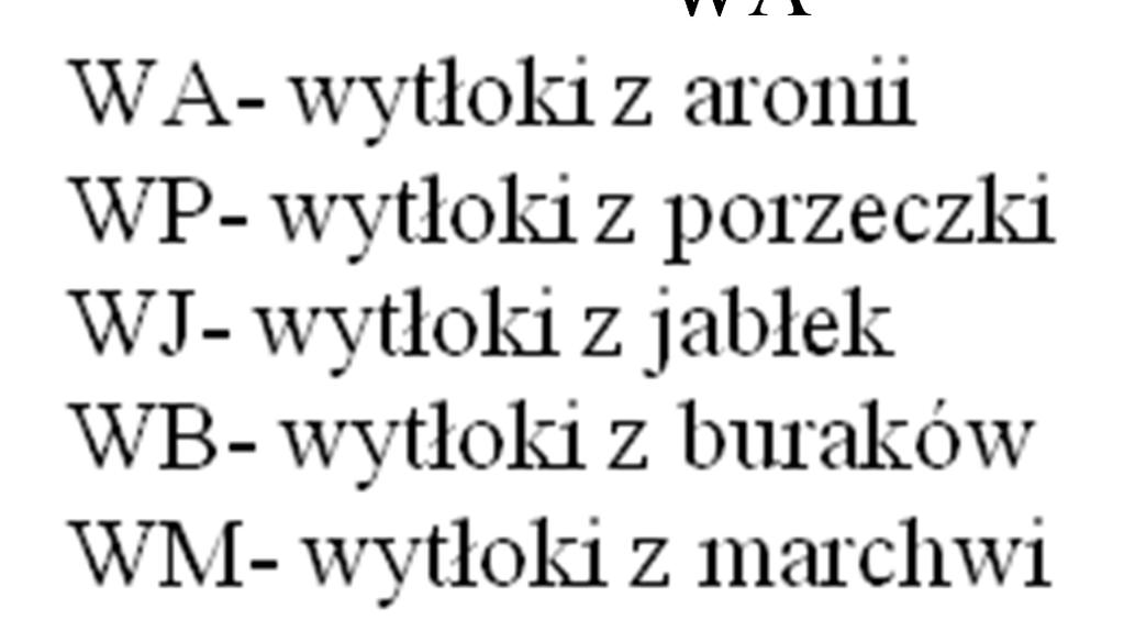 60 50 a b b 40 30 20 10 c c 0 WA WJ WP WB WM Rycina 8. Poziom aktywności przeciwutleniającej w wytłokach owocowych i warzywnych (ABTS) [µmol Troloxu/1 g] W badaniach Sosnowskiej i in.