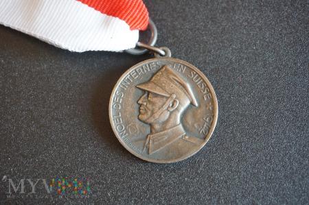 Medal DSP BOŻE NARODZENIE W SZWAJCARII 208-2-5 Medal DSP BOŻE