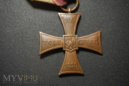 Krzyż Walecznych - II RP Knedler Nr:23734 208-2-5 Krzyż Walecznych - II RP Knedler Nr:23734 Krzyż Walecznych wykonany w pracowni Knedlera w Warszawie, lata
