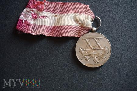 Medal za Długoletnią Służbę- XX 208-2-5 Medal za Długoletnią Służbę- XX