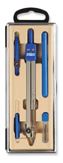 OP60977 twarde etui 24 komplety 5901/bl, 5901/te CYRKIEL METALOWY 5901/te 5901/bl Zestaw
