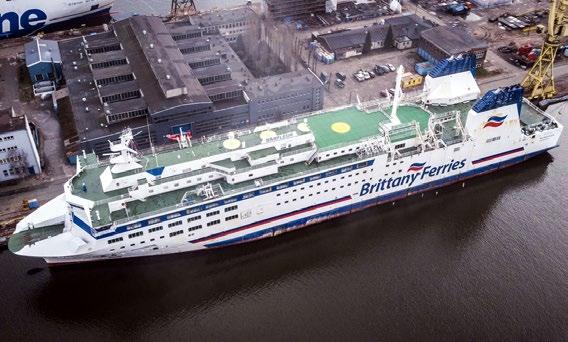 Brittany Ferries to czołowy bretoński operator żeglugowy w zachodniej części kanału La Manche, posiadający flotę 8 promów pasażersko-samochodowych, w tym jeden szybki katamaran, oraz rozbudowaną sieć