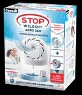 produkt rekomendowany przez AFPRAL Francuskie Stowarzyszenie Zapobiegania Alergii 450 g 1 tabletka Metylan AERO 360 wystarcza na około 3 m-ce w pomieszczeniu do 50 m 3 (20 m 2 ) 2x450