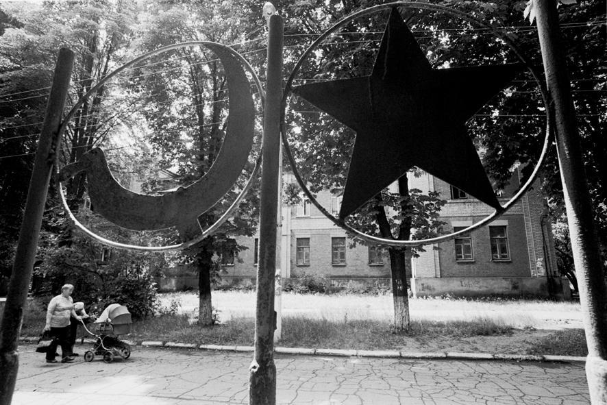 W drodze do osiedla Październikowego gdzie mieszkał Dmitrij