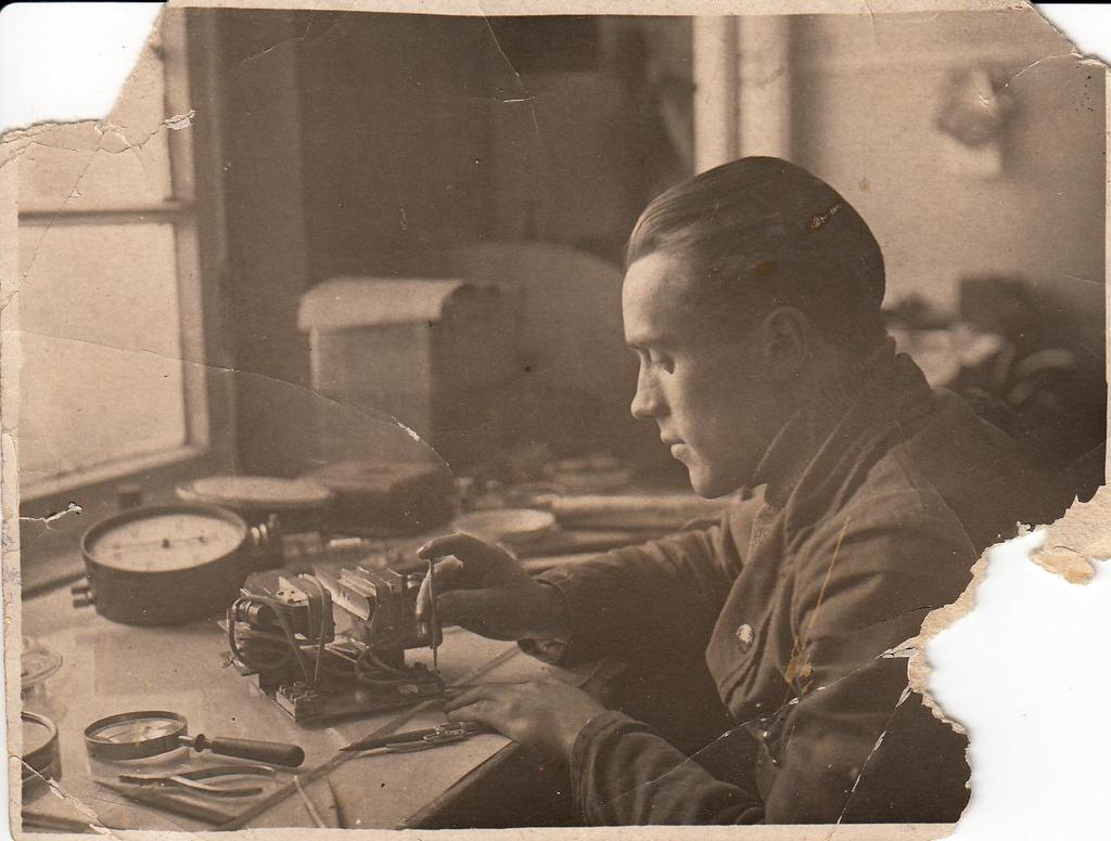 Dmitrij Aleksandrowicz Richert - mechanik precyzyjny Huta Kramatorska im. W.