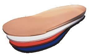 Systemy wkładek i akcesoria Wkładki 43 WCS /-Light Insoles System wkładek 4-warstwowych TPR-outsole Podeszwa wykonana z TPR > leczenie zespołu stopy cukrzycowej >