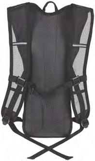 zippered front pocket - H2O system - capacity: 6L - weight: 200g dark blue 30S