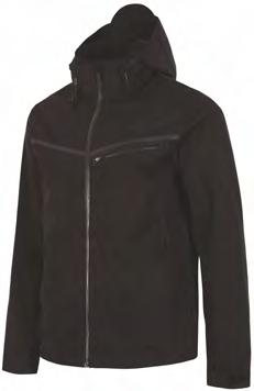 100% poliester, siatka - membrana: NEO DRY 10 000 - wentylacja - podklejane szwy - odpinany kaptur -