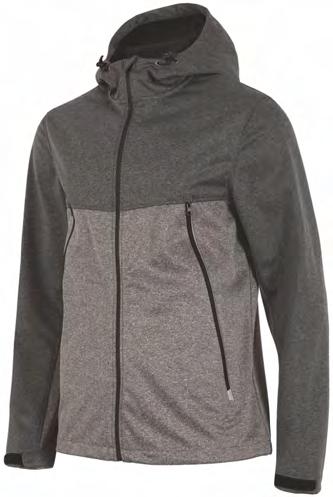 Slim M E M B R A N E MEN S COLLECTION grey melange 25M szary melanż 25M H4L18-SFM004