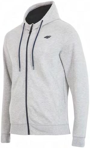 MEN S COLLECTION cold light grey melange 27M chłodny jasny