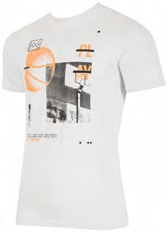 white 10S biały 10S H4L18-TSM026 MEN'S T-SHIRT S M L XL XXL 3XL -