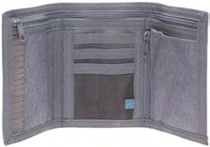 zippered banknotes compartment - zippered coins compartment - przegrody na dokumenty i karty płatnicze - zamykana na