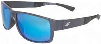 promieniowaniem, filtr UV400 black 21S czarny 21S H4L18-OKU004 UNISEX SUNGLASSES ONE SIZE - frame material: 100% polycarbonate - lens material: 100% polycarbonate - lens colour: grey - lens coating: