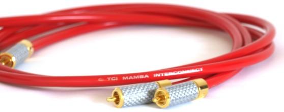 INTERKONEKTY HI-FI I PRZEWODY SUBWOOFEROWE TCI MAMBA - Jakość referencyjna True-Plug RCA TCI Mamba to nasz najnowszy interkonekt.