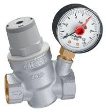 ochrona zasobników c.w.u. Ta seria regulatorów ciśnienia jest zgodna z N 7 i może pracować w instalacji z maksymalną temperaturą wody do. Zakres produktów Seria 33.