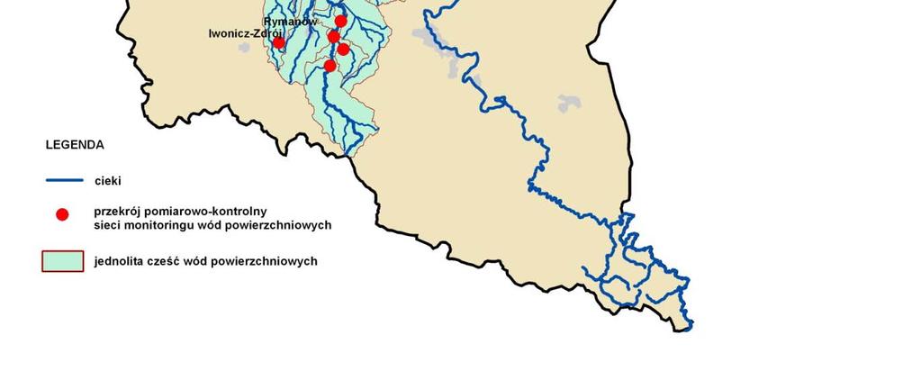 SIEĆ POMIAROWA MONITORINGU JAKOŚCI WÓD POWIERZCHNIOWYCH W