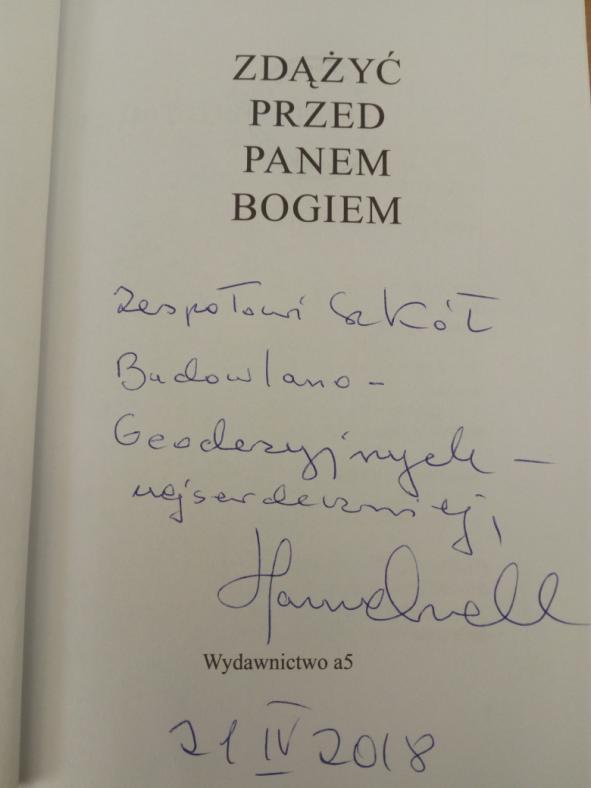 SŁO - wo DO Sło -WA Pismo literacko kulturalne młodzieży Zespołu Szkół Budowlano - Geodezyjnych im. S. W.