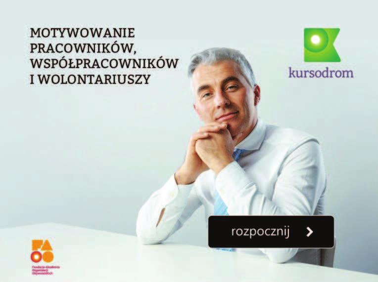 skierowaną do osób kierujących organizacjami, projektami i przedsięwzięciami