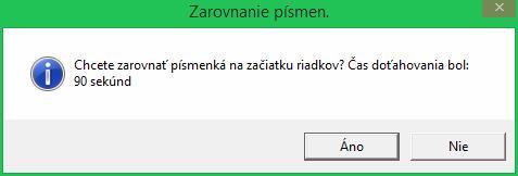Nakonec každé slovo ukončíme maličkou dotahovou čárečkou. Bez ní by totiž tah končil v šesti sedminách střední výšky písma.
