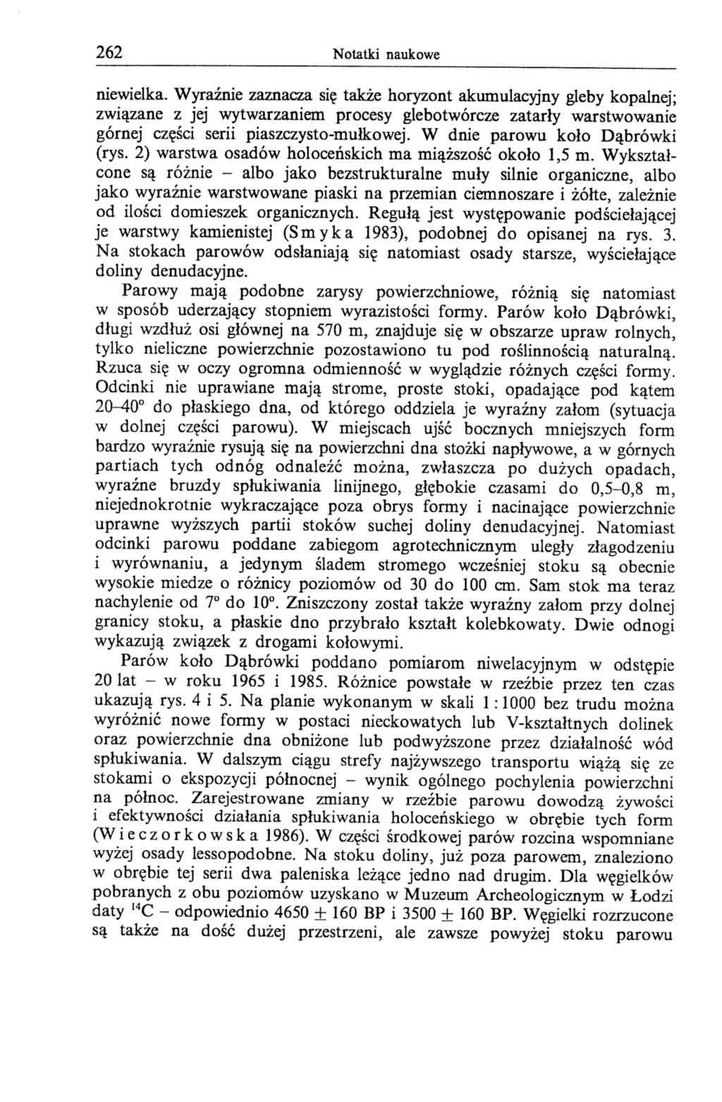 262 Notatki naukowe niewielka.
