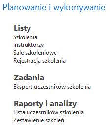 Uczestnicy szkolenia/ płatnicy Wykorzystanie standardowych obiektów: Tabele: 18 Customer, 5050 Contact Pages: 21 Customer