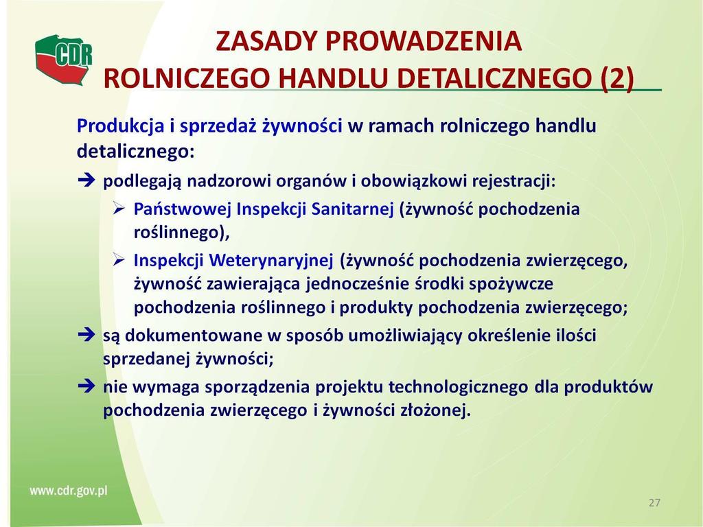 zasady prowadzenia