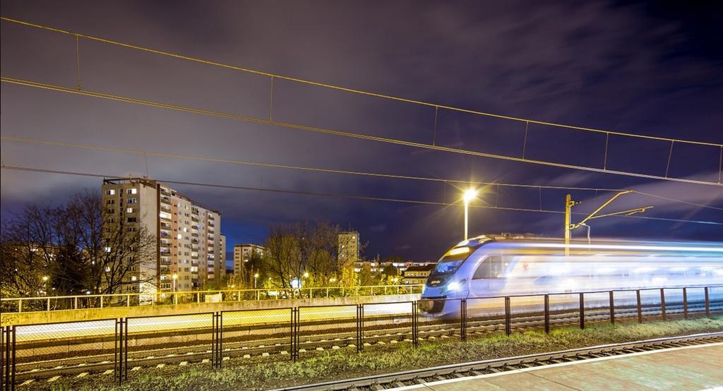 istniejących odcinków linii