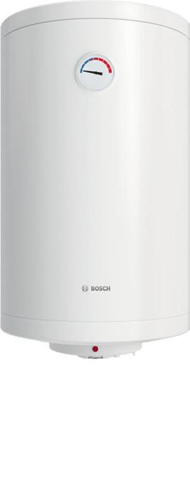 22 Bosch Tronic 2000T B Podgrzewacz pojemnościowy Bosch Tronic 2000T B Wersja Standard (średnica zasobnika 440 mm). System ochrony przed przegrzewaniem (termostat).