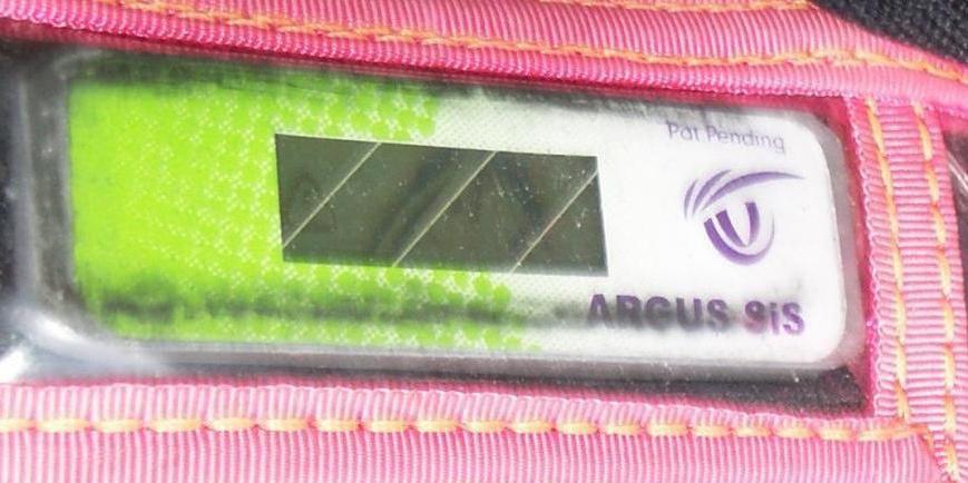 Wyświetlacz ciekłokrystaliczny na panelu sterowania automatu Argus był uszkodzony, jednak z na bocznej części wyświetlacza widoczny był