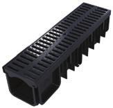 800 DRENGAM 130/50 Korytko z kratką HDPE - dł.
