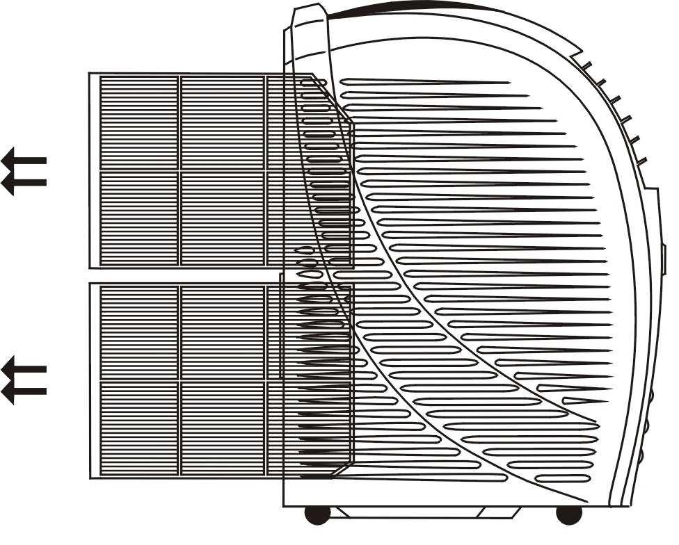 9. Dane techniczne Aqua-Air AC 7000C Aqua-Air AC 9000C Wymiary 318x710x528 mm Moc chłodnicza 2050W/7000BTU/h 2600W/9000BTU/h Moc grzewcza 2300W/8000BTU/h 2930W/10000BTU/h Zasilanie 230V/50Hz