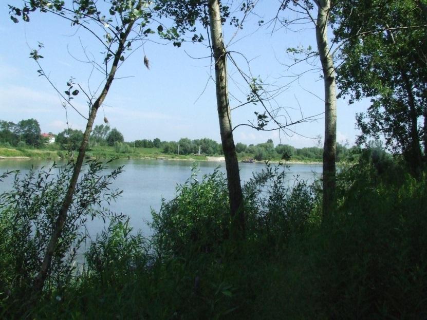 Dunajca do Wisłoki, zlokalizowane w
