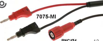 50, 0,0mm, 0,1mm, Øzew. 3,7mm, izl. PV,Imax 3A, U max 500V kat.i, V kat.iii, T: -0 +80, izl. BN + i bezp. mm prste z gniazdem mm d dalszych p³¹czeñ wie wych (czarny - maswy). 70 56.