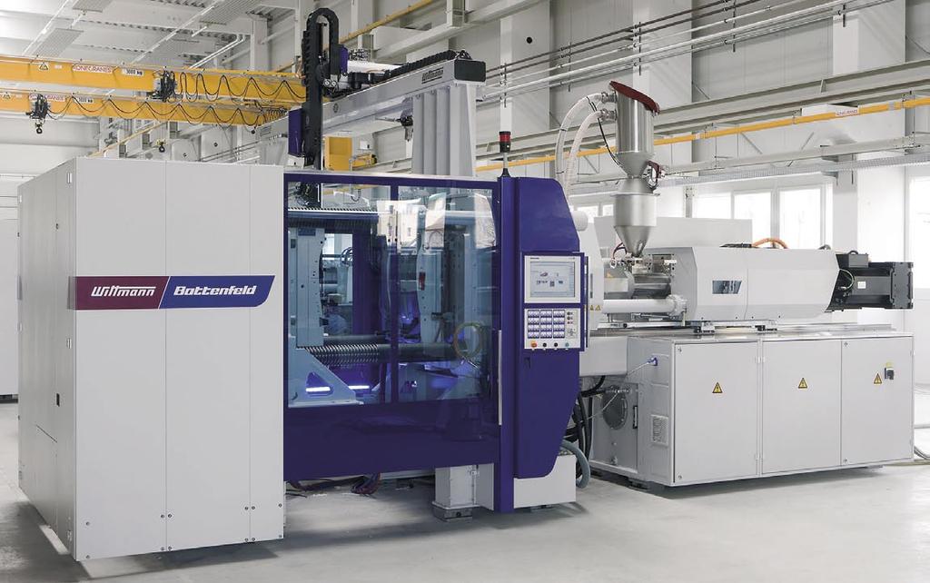 50 TECHNOLOGII, KTÓRE ZMIENIŁY ŚWIAT POLIMERÓW WittmannBattenfeld był prekursorem technologii wtrysku z gazem. Obecnie firma oferuje na rynku ten proces pod nazwą AIRMOULD.