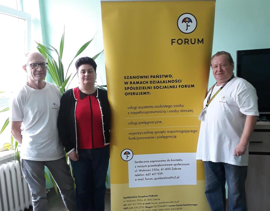 ZABRZE Spółdzielnia Socjalna FORUM Asystentura osób