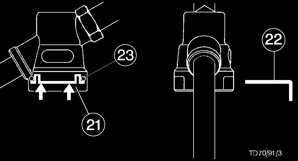 HAMULCE HYDRAULICZNE Pod πczenie wíøy hamulcowych - Przy pod πczaniu wíøy hamulcowych naleøy zwrûcic uwagí na czystoúê uszczelek g Ûwek sprzegajπcych, ich szczelnoúê oraz prawid owoúê pod πczenia