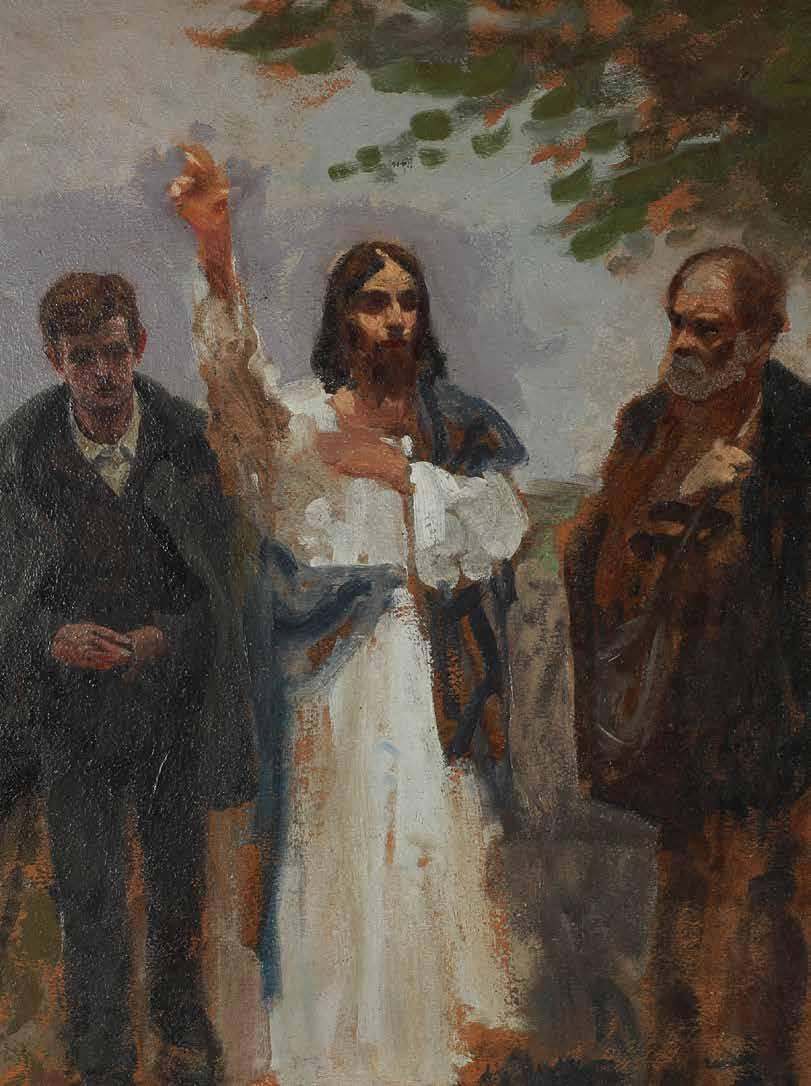 Obraz został namalowany w 1925 r. w Olszance, która stała się siedzibą artysty od 1907 r.