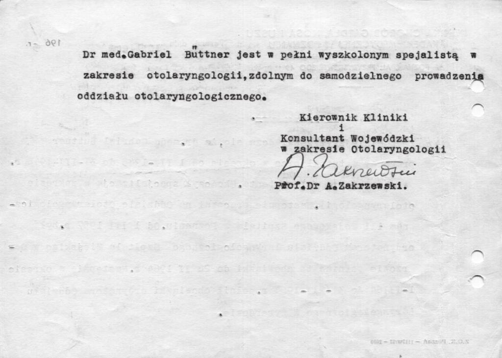 Zaświadczenie