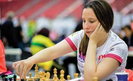 Runda IV Mecz Polska - Australia Klaudia Kulon ma 100% wynik po 4 rundach.